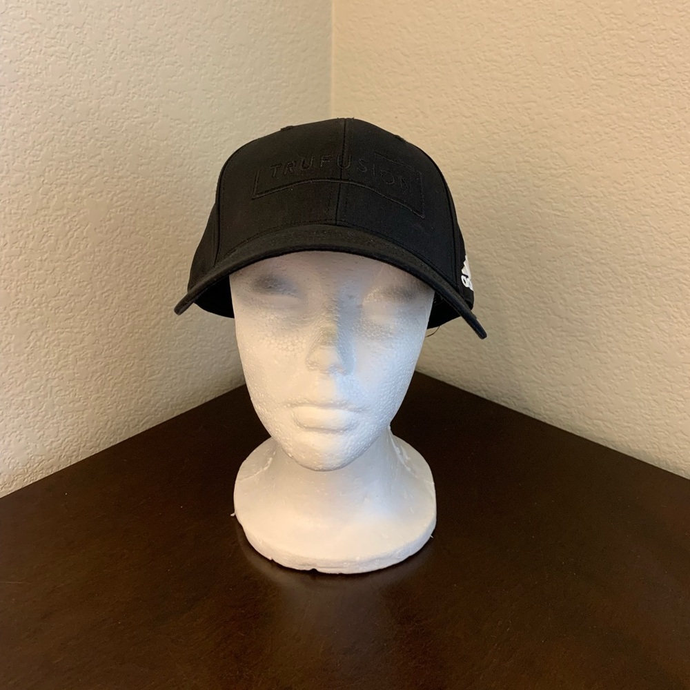 TruFusion Adidas Ball Cap Adjustable Baseball Hat Black
